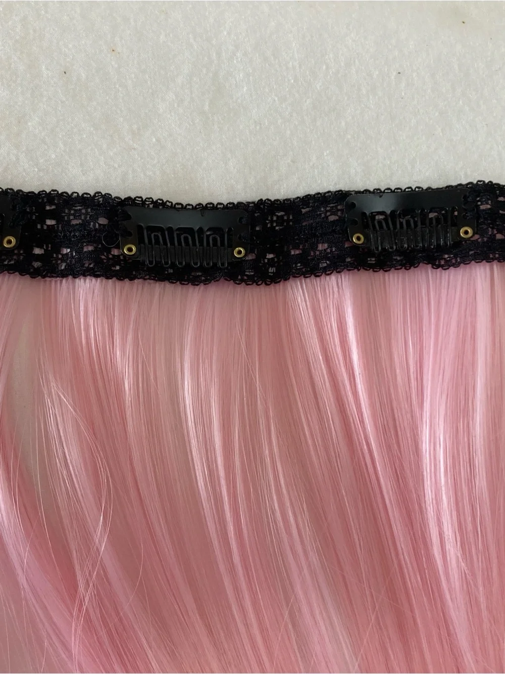 Pink Clip-In Hair Extension - Women Accessories